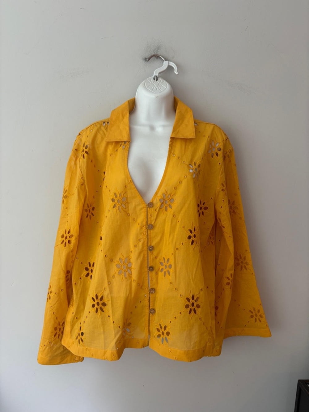Matthew Williamson x Free People Mesquida Broderie Anglais Boho Top - Picture 8 of 15